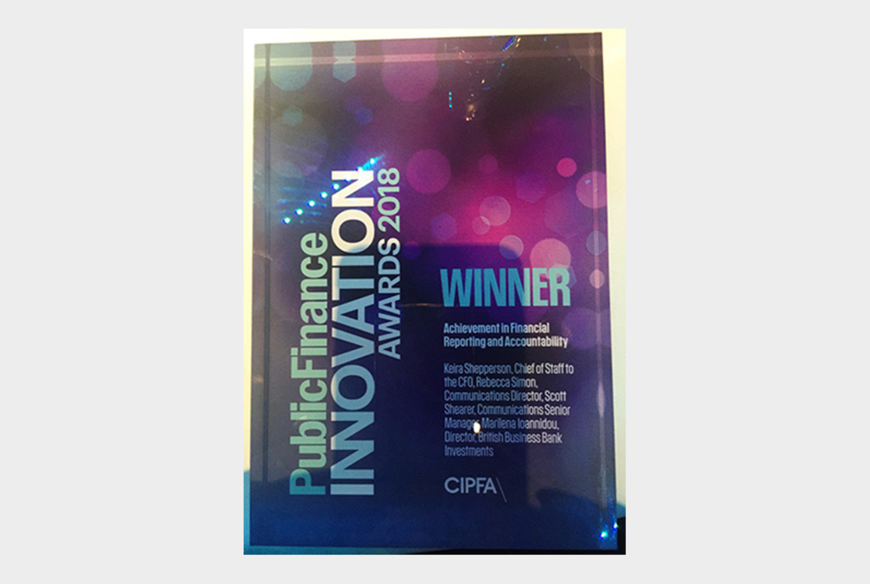 Bbi Pfi Awards 2018